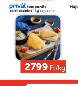 PRIVÁT PRIVÁT tempurált csirkeszelet ajánlat