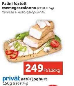 PRIVÁT Palini füstölt csemege szalonna ajánlat