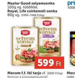 PRIVÁT Master Good selyemsonka ajánlat