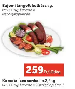 PRIVÁT Bajomi lángolt kolbász ajánlat