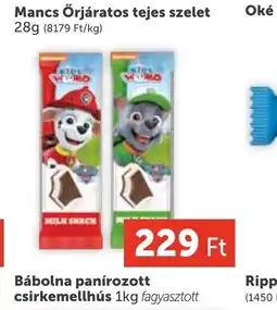 PRIVÁT Mancs Őrjáratos tejes szelet ajánlat