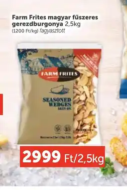 PRIVÁT Farm Frites fűszeres burgonya ajánlat