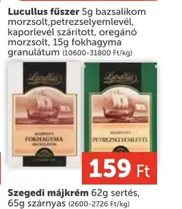 PRIVÁT Lucullus fűszer ajánlat