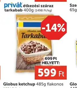 PRIVÁT PRIVÁT étkezési tarkabab ajánlat