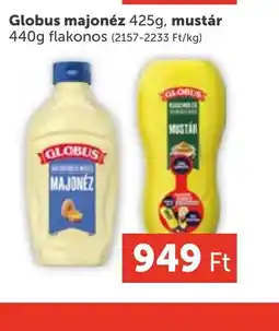 PRIVÁT Globus majonéz, mustár ajánlat