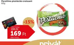 PRIVÁT Perottino pisztáciás croissant ajánlat