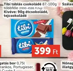 PRIVÁT Tibi táblás csokoládé ajánlat