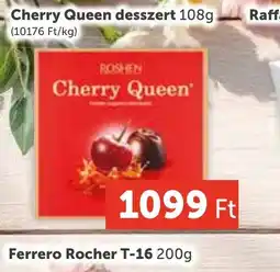PRIVÁT ROSHEN Cherry Queen desszert ajánlat