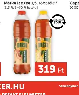 PRIVÁT Márka ice tea ajánlat