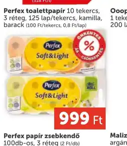 PRIVÁT Perfex Soft&Light toalettpapír ajánlat