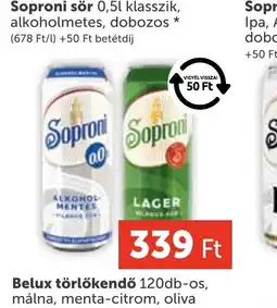 PRIVÁT Soproni sör ajánlat