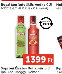 PRIVÁT Royal ízesített likőr, vodka ajánlat