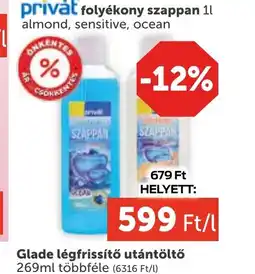 PRIVÁT privát folyékony szappan ajánlat