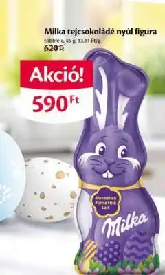 EcoFamily Milka tejcsokoládé nyúl figura ajánlat