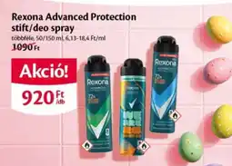 EcoFamily Rexona Advanced Protection stift/deo spray ajánlat