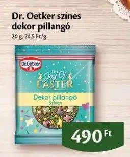 EcoFamily Dr. Oetker színes dekor pillangó ajánlat