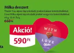 EcoFamily Milka desszert ajánlat