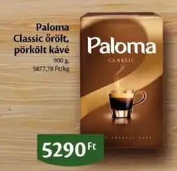 EcoFamily Paloma Classic őrölt, pörkölt kávé ajánlat