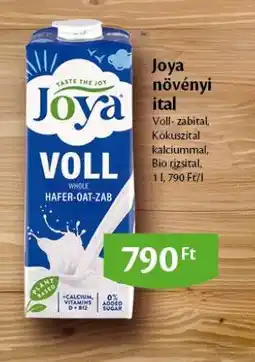 EcoFamily Joya Növényi ital ajánlat