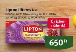 EcoFamily Lipton filteres tea ajánlat