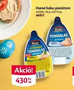 EcoFamily Hamé halas pástétom ajánlat