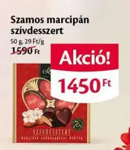 EcoFamily Szamos marcipán szívdesszert ajánlat