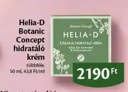 EcoFamily Helia-D Botanic Concept hidratáló krém ajánlat