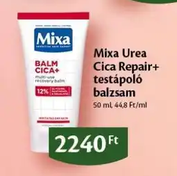 EcoFamily Mixa Urea Cica Repair+ testápoló balzsam ajánlat