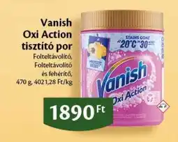 EcoFamily Vanish Oxi Action tisztító por ajánlat