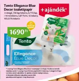 EcoFamily Tento Ellegance Blue Decor toalettpapír ajánlat