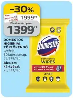 Auchan DOMESTOS HIGIÉNIAI TÖRLŐKENDŐ ajánlat