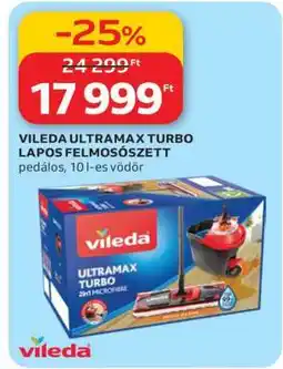 Auchan VILEDA ULTRAMAX TURBO LAPOS FELMOSÓSZETT ajánlat