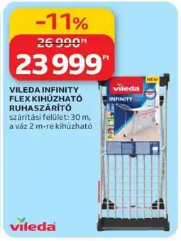 Auchan Vileda Infinity Flex Kihúzható Ruhaszárító ajánlat