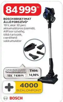 Auchan BOSCH BBS611MAT ÁLLÓ PORSZÍVÓ ajánlat