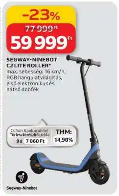 Auchan SEGWAY-NINEBOT C2 LITE ROLLER ajánlat