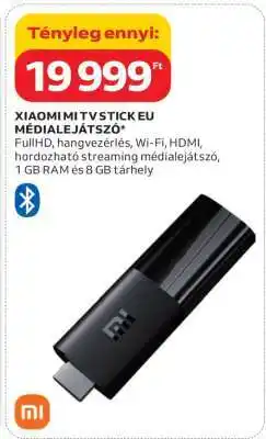 Auchan Xiaomi Mi TV Stick EU Médialejátszó ajánlat