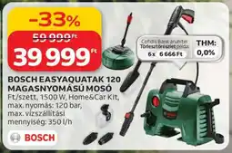 Auchan BOSCH EASYAQUATAK 120 MAGASNYOMÁSÚ MOSÓ ajánlat