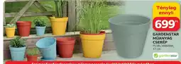 Auchan GARDENSTAR MŰANYAG CSERÉP ajánlat