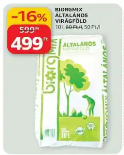 Auchan BIORGMIX ÁLTALÁNOS VIRÁGFÖLD ajánlat