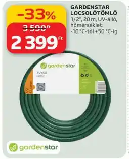 Auchan GARDENSTAR LOCSOLÓTÖMLŐ ajánlat