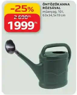 Auchan Öntözőkanna Rózsával ajánlat
