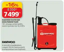 Auchan DAEWOO DAMS16K KÉZI PERMETEZŐ ajánlat