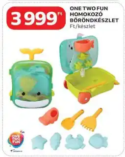 Auchan ONE TWO FUN Homokozó Bőröndkészlet ajánlat