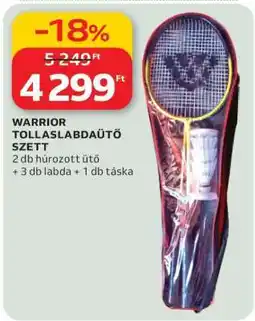Auchan WARRIOR TOLLASLABDAÜTŐ SZETT ajánlat