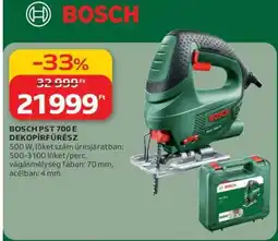 Auchan BOSCH PST 700 E DEKOPÍRFŰRÉSZ ajánlat