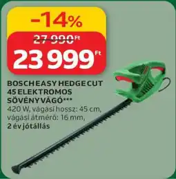 Auchan BOSCH EASY HEDGE CUT 45 ELEKTROMOS SÖVÉNYVÁGÓ ajánlat