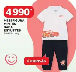 Auchan Mesefigura mintás baba együttes ajánlat