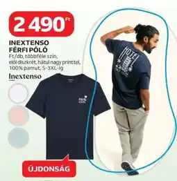 Auchan INEXTENSO FÉRFI PÓLÓ ajánlat