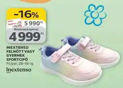 Auchan Inextenso Felnőtt vagy Gyermek Sportcipő ajánlat