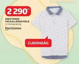 Auchan INEXTENSO FIÚ GALLÉROS PÓLÓ ajánlat